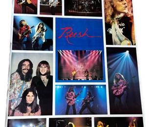 Jumbo 1980 Rush Poster 42x55 Vintage Rock Poster Photo Collage 	41.5x55.5in	199175
