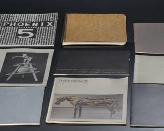 Lot of 20 Vintage Art Publications Gallery Catalogs Show Books Etc	Stack: 5x12x12in	196204
