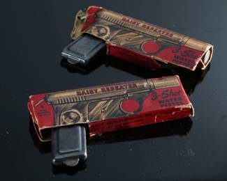 Lot of 2 1940s Vintage Daisy No. 71 Repeater 3-Shot Water Pistols	3x5.5x.5in	196100
