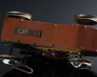 1950s Vintage Marx Wind Up Army Tank Tin Lithographed E12 Army Litho Toy 	5x5.75x9.75in	196117
