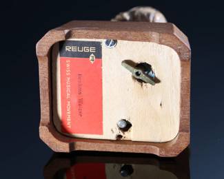 Reuge Wood Carved Brahms Bust Statue Swiss Musical Movement - Plays “Walzer”	6 x 4 x 3 in	198015
