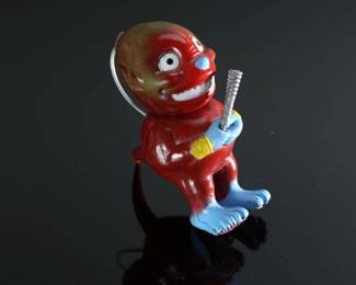 *Rare* 1960s Red Alien Creature The Electric Game Company Toy Figure Co.	4.5x2.5x3.5in	196137
