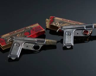 Lot of 2 1940s Vintage Daisy No. 71 Repeater 3-Shot Water Pistols	3x5.5x.5in	196100
