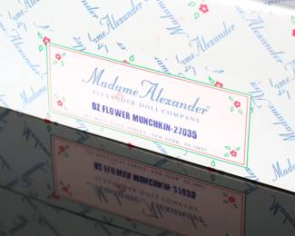 Madame Alexander Doll - Oz Flower Munchkin Style # 27035 - 2000 Wizard of Oz Collection - With tags in Original Box	3.5 x 8 x 9 in	198002
