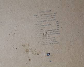 Vintage Clarke MFG Cannon Ball Target	18x16in	196060
