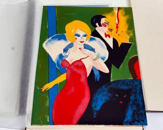 Arizona State University Centennial Art Portfolio 17 Prints in Binder ASU 1984 1985  	21x16x1.5in	196041
