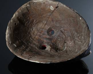 Vintage Juanegro Mexican Dance Mask Folk Art Black 	3x5.5x7in	196032
