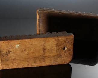 Antique Wood Cigar Press/Mold   	2.5x5x11.75in	199087
