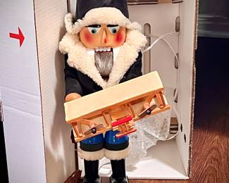Steinbach nutcracker with box: 100 Years Flight 
