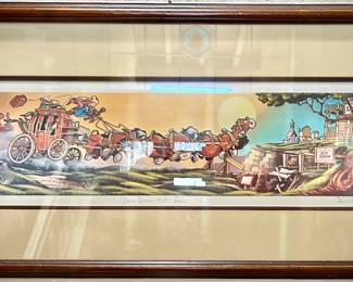 Don Aceto pencil signed art print 