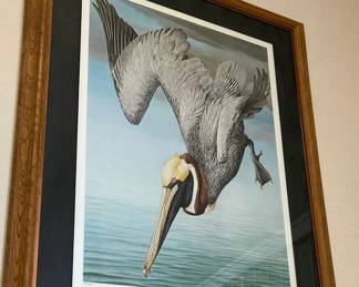 Basil Ede (English 1931- 2016)  print,  pencil signed limited edition. Ede was a wildlife artist specializing in ornithological art. Ede was a founding member of the Society of Wildlife artists 