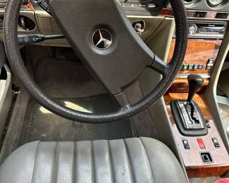 Mercedes 380SL convertible with hardtop, $13,500, original paint, original interior 