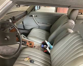 Mercedes 380SL convertible with hardtop, $13,500, original paint, original interior 
