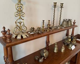 Antique brass