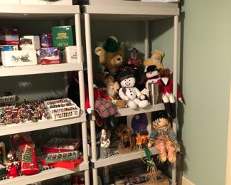 Christmas decorations, dickens village collection 