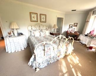 Queen Metal Bed - Sold 