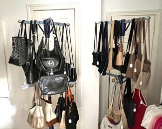 Purses; M Kors, Makowsky, Furla, Verabella, Vera, Sak….