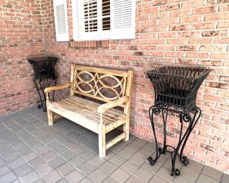 Bench & Planters Sold 