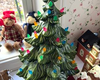 Vintage Ceramic Christmas Tree - Sold 