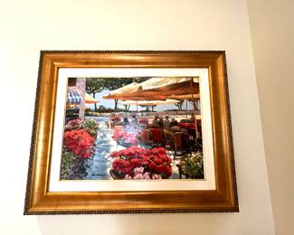 Behrens - Cafe Ravello - with purchase receipt - Sold 