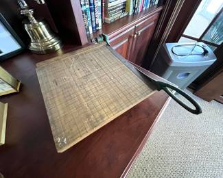 Vintage Paper Cutter - Sold 
