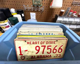 License Plates - Alabama, Tennessee, Florida 