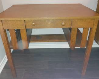 Oak Mission Style desk