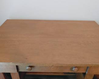 Oak Mission Style desk