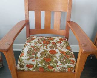 Matching Oak Chair