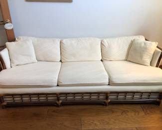 Cane Queen Sleeper Sofa