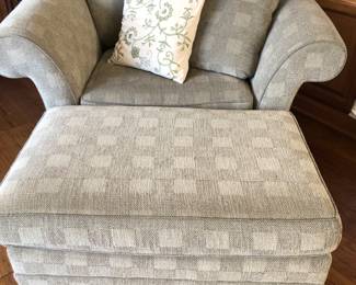 Over-Size Chair, Ottoman