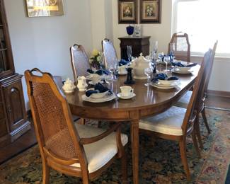 Dining Table, 6 Chairs