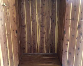 Cedar Lining of Armoire