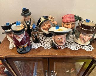 Royal Doulton Character & Toby Jugs Collection