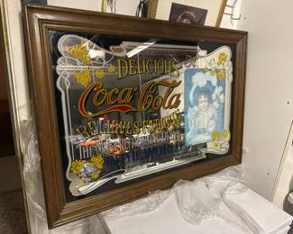 Coca-Cola vintage mirror 