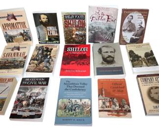 Civil War related soft cover books 
