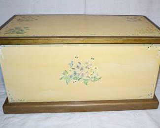 small hand made hope chest 