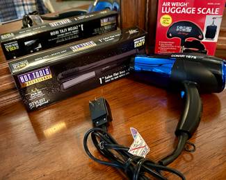Curling Iron, Conair 1875 Hair Dryer and Hot Tools Flat Iron