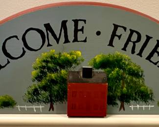 Welcome Friends Sign
