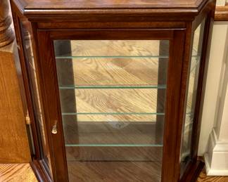 English Antique Hanging Display Case