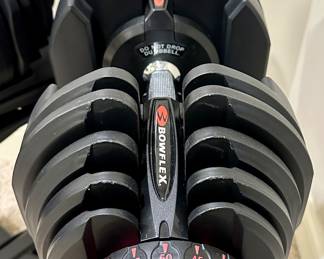 Bowflex SelectTech 1090 Adjustable Dumbbells (Pair) and Stand Bundle.  Retails over $900.00