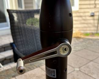 Treasure Garden Outdoor Umbrella + Stand