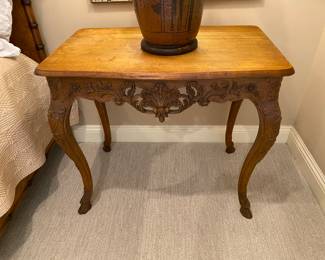 #64 - $600 French Cire naturelle Table 34"Wx22"Dx30"H