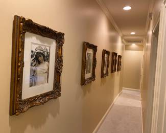 #75 - $1250 - Set of 5 Angel Prints. 25"x22" of Angels in Cemetery, Set of 5 photograph by Conney Dempsey, photographer 