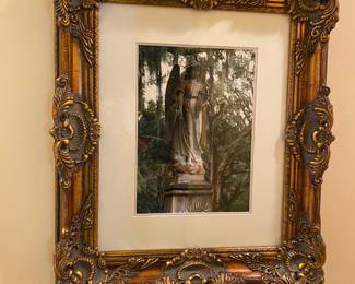 #75 - $1250 - Set of 5 Angel Prints. 25"x22" of Angels in Cemetery, Set of 5 photograph by Conney Dempsey, photographer 