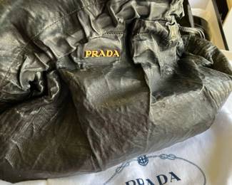 $500 antic Prada with bag and box 
