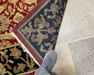 #60 - $250 Black & Red Rug 6'Lx4"W