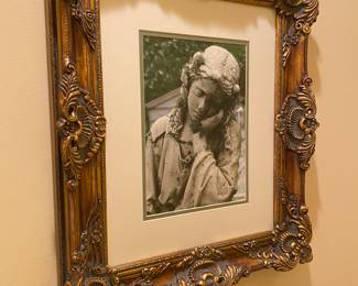 #75 - $1250 - Set of 5 Angel Prints. 25"x22" of Angels in Cemetery, Set of 5 photograph by Conney Dempsey, photographer 