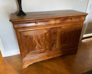 #88 - $1000 - Louis Philip Chest Cabinet. 56"Wx20"Dx40"H