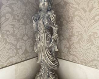 #39 - $375 - Concrete Statue.  41"Hx13"W